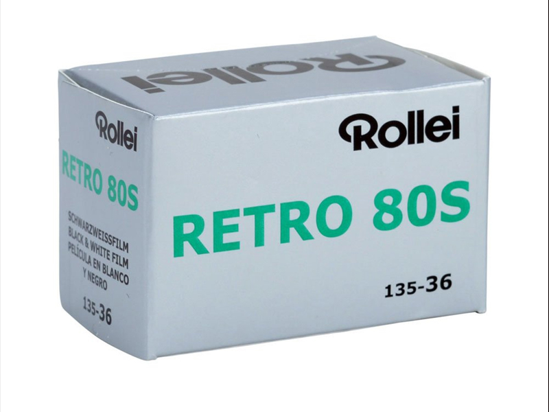Rollei Retro 80S 135-36 fekete-fehr negatv film